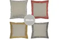 Marrakesch Orient & Mediterran Interior Zierkissen 4er Set Kissenbezug Handgefertigt Frisia Bunt 50x50cm, Boho Deko, (4 St)