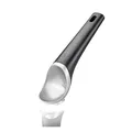 GEFU 12497 Eisportionierer ITALIA – ergonomischer Eislöffel für hartes Eis, Portionierer für Eiskugeln, bequeme Handhabung, spülmaschinengeeignet