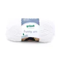 Gründl Wolle Funny uni 100 g weiß