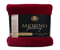 Gemütliche Kuscheldecke, Merino Feeling, Wendbar, Hohe Dichte 600 g/m², 150 ...