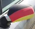 Deutschland Flagge Außenspiegel-Flagge Autospiegel Überzug Fahne 2er Pack PKW