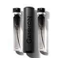 GAMMON Black Notes Parfum Starter-Set G (2x20 ml), das aromatisch-fruchtige BLACK GUITAR Herren Parfum, Fougère Duft für Männer mit 20 prozent Parfum-Öl, inklusive hochwertigem Aluminium Suit