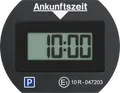 PARKLITE SW - KFZ - Elektronische Parkscheibe PARK LITE, schwarz