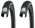 2x Schwalbe Smart Sam Plus 60-622 GreenGuard Reflex E-Bike ready 50 29x2.35