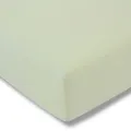 Zwirn-jersey Spannbettlaken 200x200 cm Grün - Neu