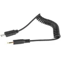JJC Cable-F2 Fernauslöser-Anschlusskabel 2,5 mm Klinke (Kabel, Verbindungskabel) für Triggertrap und Sony Multi Terminal Micro USB-Anschluss (RM-VPR1) - z.B. für Sony Alpha a7S a7R a7 a6000 a5000 a3000 SLT-a58 NEX-3N CyberShot DSC-HX400V DSC-HX400 DSC-HX300 DSC-HX60V DSC-HX60 DSC-HX50V DSC-RX100III DSC-RX100II (made by JJC)