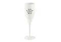 KOZIOL Sektglas Cheers No.1 der klügere kippt nach 100 ml, Superglas