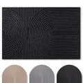 Fußmatte 70x120 cm  rutschfeste Schmutzfangmatte  Fußabtreter mit Muster  Fuß...