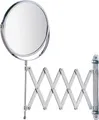 WENKO Kosmetik Schmink Spiegel Teleskop Wand Bad WC Make UP 3-fach Vergrößerung