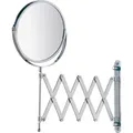 Kosmetik-wandspiegel Teleskop Exclusiv, Wandspiegel, 3-fach Vergrößerung, Silber Glänzend, Stahl Chrom, Glas - Silber Glänzend - Wenko