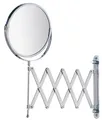 WENKO Kosmetik Schmink Spiegel Teleskop Wand Bad WC Make UP 3-fach Vergrößerung