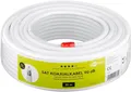 quattro 90 dB Koaxial Antennenkabel 49760 abgeschirmt