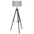 EGLO LANTADA STL/1 NUSS/SCHWARZ/TAUPE 'LANTADA' Stehlampe