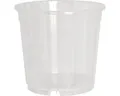 Orchideenkulturtopf geli Kunststoff Ø 17 cm H 16 cm transparent