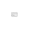 DIN 7965 Stahl M 4 x 10 gal Zn Außendurchmesser 8 mm gal Zn S 100 Stk