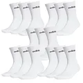 adidas 15 Paar HC CREW 3p Tennissocken Sportspocken Unisex, Farbe:Weiss, Socken & Strümpfe:46-48