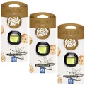 3x Fresh & More Auto-Lufterfrischer Clips Duftauswahl (3x4ml) (Vanilla Cookie)