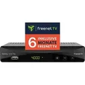 Imperial T2 IR plus, Ethernet (RJ-45), Full HD, DVB-T2, 1080i, 1080p, H.265, HEVC, 1000 MB - Schwarz