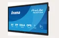 iiyama ProLite TE6515A-B1AG - 165 cm (65") Diagonalklasse (163.9 cm (64.5") sichtbar) LCD-Display mit LED-Hintergrundbeleuchtung - interaktive Digital Signage - mit Touchscreen (Multitouch) / 8-Mikrofon-Array / optionale Slot-in PC-Einheit - 4K UHD (2160p) [Energieklasse G] (TE6515A-B1AG)