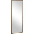 Homcom Wandspiegel, Natur, Glas, Holzwerkstoff, 48x125x45 cm, Spiegel, Wandspiegel