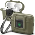 Spigen Lock Fit Airpods Pro 1/2 Vintage Khaki (Kopfhörer Tasche) (22809-0)
