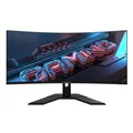 Gigabyte GS34WQC. Bildschirmdiagonale: 86,4 cm (34"), Display-Auflösung: 3440 x 1440 Pixel, HD-Typ: Wide Quad HD, Bildschirmtechnologie: LCD, Reaktionszeit: 1 ms, Bildwinkel, horizontal: 178°, Bildwinkel, vertikal: 178°. VESA-Halterung. Produktfarbe: Schwarz [Energieklasse F] (GS34WQC)