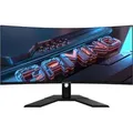 GIGABYTE GS34WQC 34" WQHD Curved Gaming Monitor - 3440 x 1440, 1500R, 300Hz, 1ms, 250 cd/m2, FreeSync Premium, HDR ready, HDMI 2.0, DisplayPort 1.4