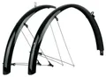SKS BLUEMELS Basic 28 Schutzblechset 55mm - Alu-Kunststoff-Schutzbleche schwa...