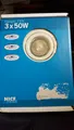 Halogen einbauleuchte Set 3x 50 W Weiss  .Neu OVP Günstig