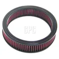 K&N E-1210 Waschbarer und wiederverwendbarer KFZ Tauschluftfilter Rot