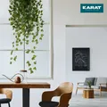 Künstliche Efeugirlande Kunstpflanze Wanddekoration 50 x 50 cm 12 er Pack