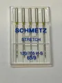 5 Nähmaschinennadeln Schmetz 130/705H-S Stretch Stärke 65/9
