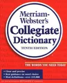 Merriam-Webster's Collegiate Dictionary: Thumb-Indexed by Merriam-Webster Inc.