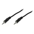 LogiLink CA1048 Verlängerungskabel Stereo 0,2m 3,5mm Stecker auf Stecker