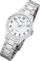 Regent Damen Uhr Metallarmband 2252410 Analog Metall Armbanduhr silber UR2252410