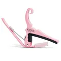 Kyser Schnellwechsel-Kapodaster für 6-saitige akustikgitarren, Rosa, KG6K