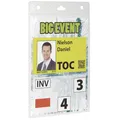 DURABLE Event-Namensschild, DIN A6, Hochformat