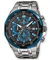 CASIO Casio Edifice Cint Steel Grau/Blau Herren - CA.EFR539D1A2VUEF