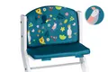 tiSsi®  Sitzverkleinerer / Sitzpolster petrol JUNGLE für Hochstühle