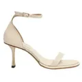 Neosens für Damen. 3319311ZZ003_020 Leder Sandalen S3193 Albana beige -Höhe Absatz 8cm (40), 8 bis 10 cm, Schnalle, Lässig, Party