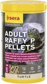 sera Turtle Adult Raffy P Pellets 1.000ml (220g) | Hauptfutter für Adulte Carnivore Wasserschildkröten, Schildkrötenfutter | Schildkröten Futter | Proteinreiche Pellets | Wasserschildkröten Futter