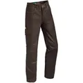 La Chasse® Lederhose Jagd Lederhose aus Büffelleder mit Beintasche Herren strapazierfähig braun 106