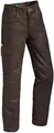 La Chasse Lederhose aus Büffelleder mit Beintasche für Herren strapazierfähig Trachtenhose Büffellederhose Jagdlederhose Herrenhose mit ausknöpfbarem Innenfutter (106, braun)