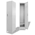 Schließfachschrank 38x45x180 cm Stahl