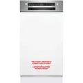 SPI2HKS42E Serie 2, Spülmaschine edelstahl (gebürstet), 45 cm, Home Connect