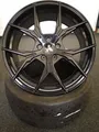 Keskin KT19 Angel black painted 8x18 ET45 - LK5/108 ML72.6 Alufelge schwarz