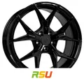 Keskin KT19 Angel black painted 8x18" ET45 LK5 108 ML 72.6 Alufelgen 18 Zoll