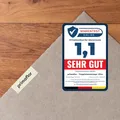 Primaflor Teppichunterlage Vlies-Stop Plus | 80 x 150 cm | 2,5 mm | Anti-Rutsch-Unterlage für Teppich | Teppichunterleger aus Vlies | zuschneidbar und fußbodenheizungsgeeignet