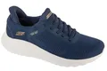 Sneaker Damen,Skechers Slip-Ins BOBS Sport Squad Chaos Current Muse, Dunkelblau