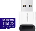 Samsung microSD Card PRO Plus (2023) miniSDXC-Karte Retail 1TB Class 10, UHS-Class 1, Class 3 UHS-I , v30 Video Speed Class, A2